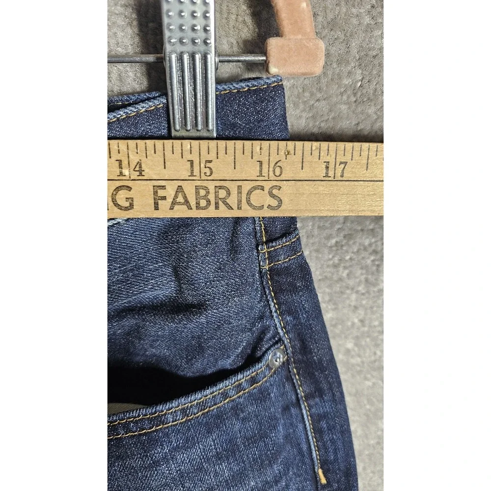 Gap 1969 Loose Fit Jeans Mens Size 31x32 Blue Dark Wash Baggy Cotton Denim